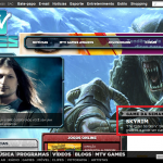 06.12.11 - MTV GAMES - Capa do site tematizada e destaque da semana 06.12.11 - MTV GAMES - Capa do site tematizada e destaque da semana