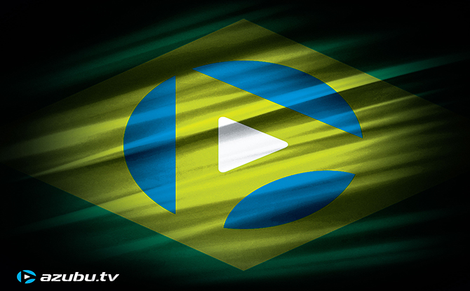 AzubuTV Brazil Flag e-Sports