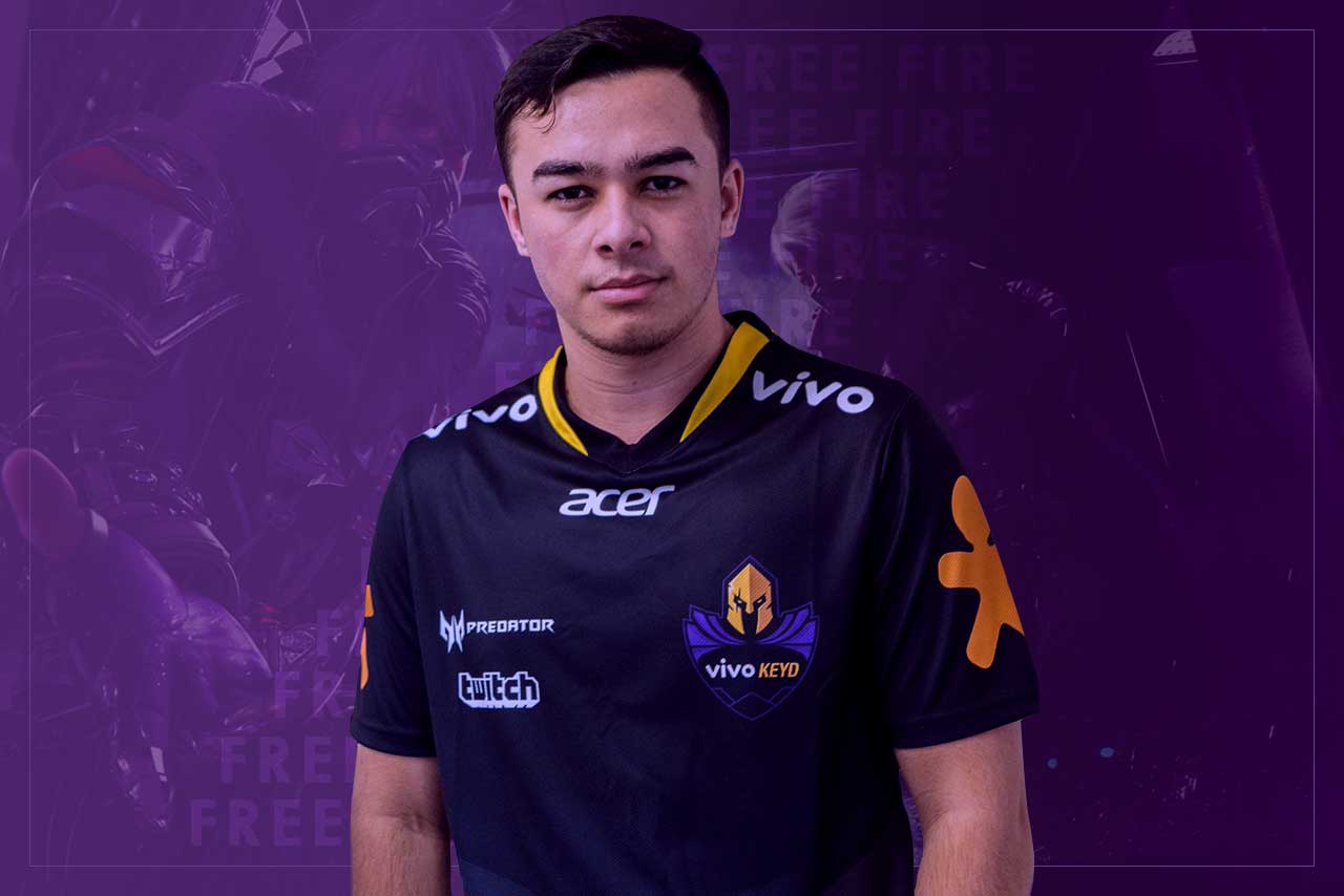 Ariano "Kronos" Ferreira, melhor jogador de Free Fire 2019, integrante da Vivo Keyd