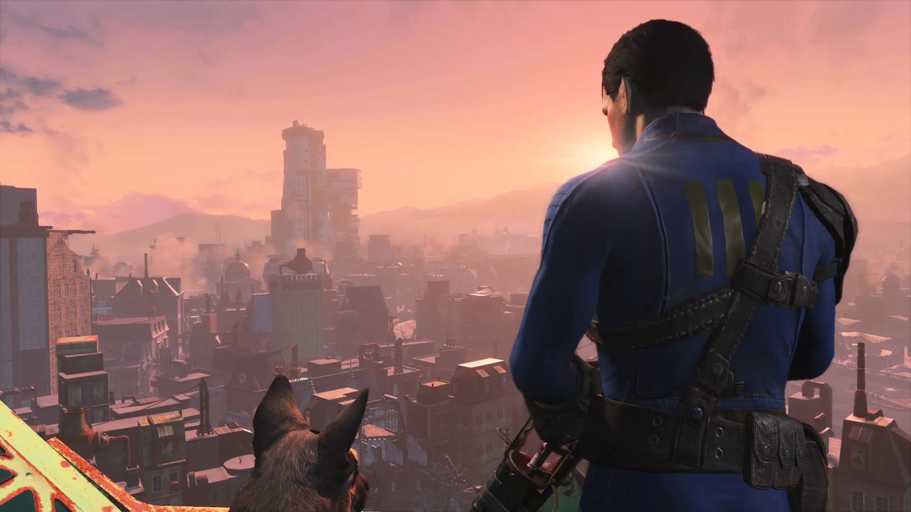 Fallout 4 Vista da Cidade
