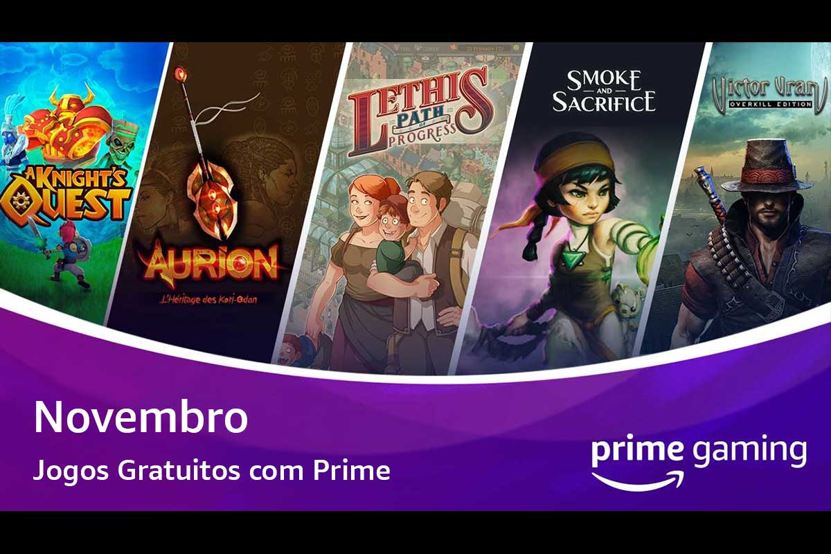 Prime Gaming Novembro 2020