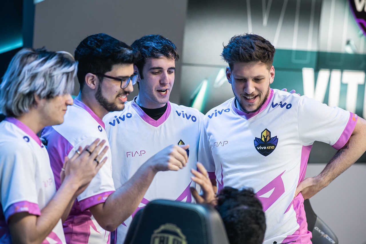 Vivo Keyd, the Esports Team with the naming rights sponsorship of Telefônica.